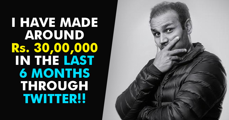 Lucky Sehwag Has Made Rs 30 Lakhs On Twitter! Here’s How…