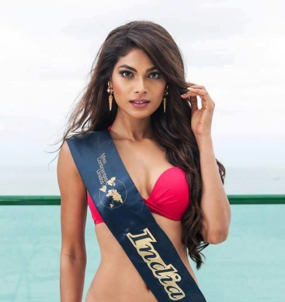She had also won the 'Miss Body Beautiful' title in... 