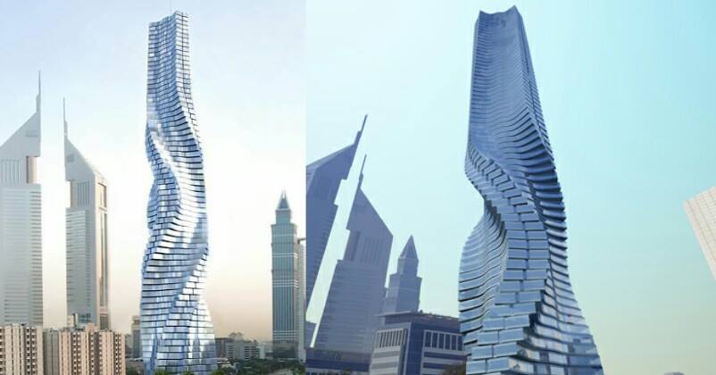 Rotating Skyscraper Is About To Come In Dubai, Every Apartment Will Spin Individually RVCJ Media