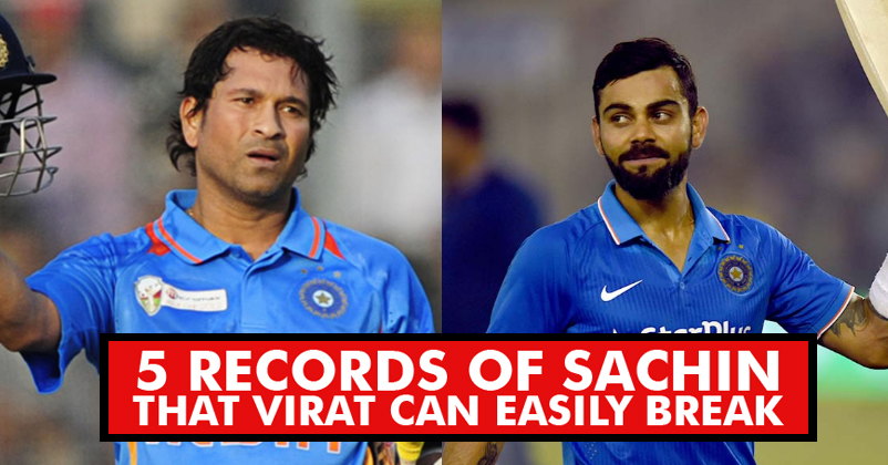 5 Records Of Sachin Tendulkar That Virat Kohli Can Break! RVCJ Media