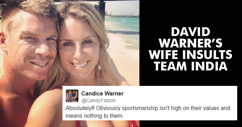 David Warner S Wife Insulted Team India On Twitter Check Out What She Said Rvcj Media