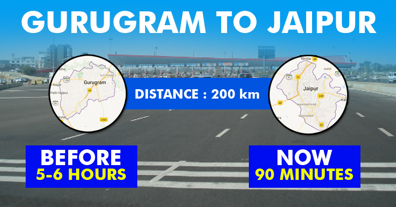 OMG! Now You Can Travel From Gurugram To Jaipur In Just 90 Minutes!