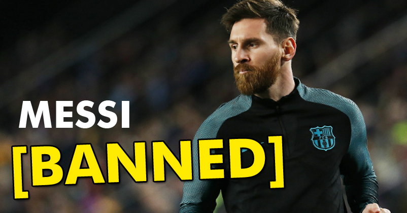 FIFA Bans Lionel Messi For 4 World Cup Qualifying Games Because Of This Reason! - RVCJ Media