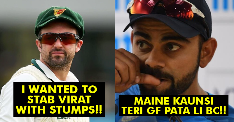 This Australian Cricketer Wanted To Stab Virat Kohli With Stumps & The Reason Is…