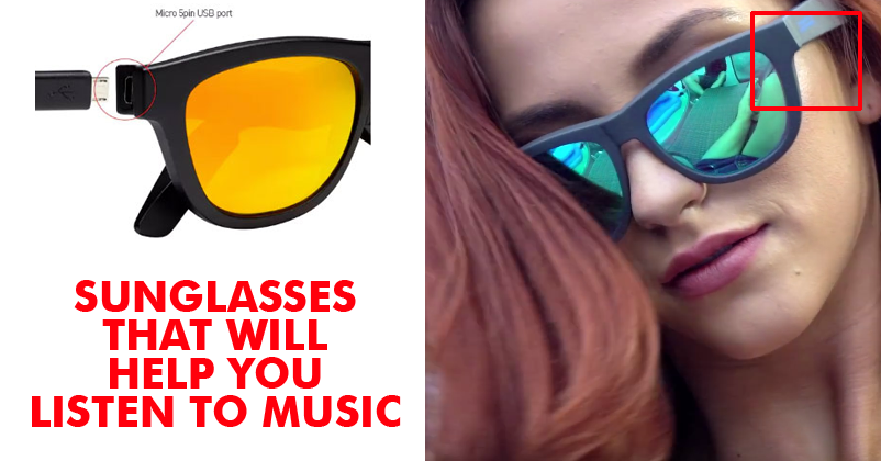 You Can Now Listen To Music Just By Wearing Sunglasses! Sounds Unreal But True! RVCJ Media