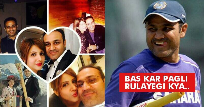 Aarti Had The Most Romantic Anniversary Wish For Sehwag! His Reply Was Equally Romantic!