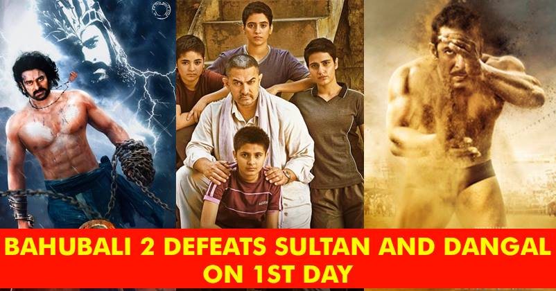 Bahubali 2 Is Rocking The Box Office! Defeated Sultan & Dangal On The First Day Itself RVCJ Media