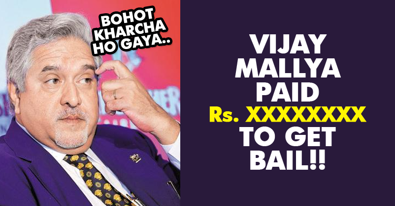 Do You Know How Much Mallya Paid For Getting Bail In Just 3 Hours? You’ll Be Surprised!