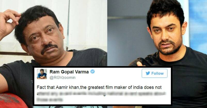 Ram Gopal Verma Took A Sly Dig At National Awards! He Also Tweeted This About Aamir Khan! RVCJ Media