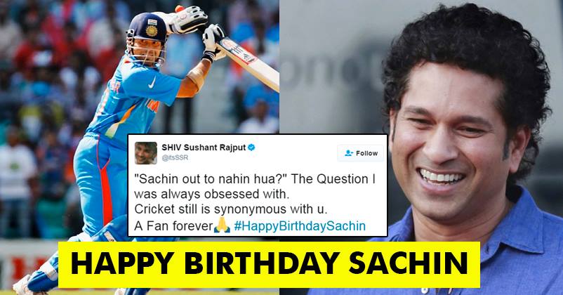Special Wishes Start Pouring In For God Of Cricket! Check Out How Cricketers Wished Him