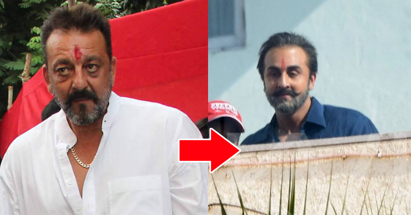 Ranbir Kapoor's Pics As Sanjay Dutt Are Out & He Looks Completely Unrecognizable! RVCJ Media