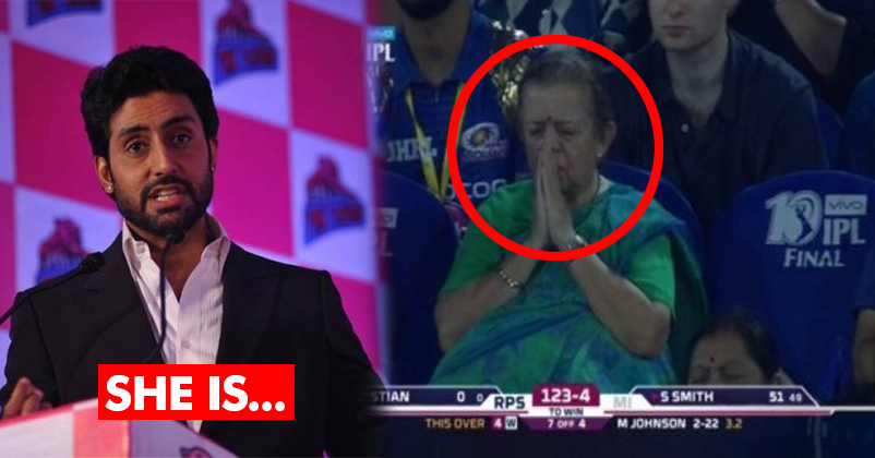 Abhishek Bachchan Reveals The Identity Of 'Prayer Aunty' Who Helped Mumbai Indians Win In IPL Finale RVCJ Media