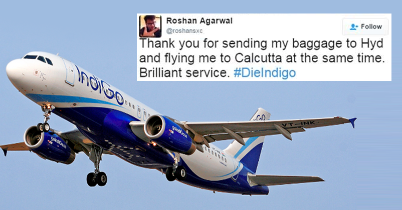 Traveler Took A Dig At Indigo For Misplacing His Luggage! Their Reply Made Him Trend On Twitter!