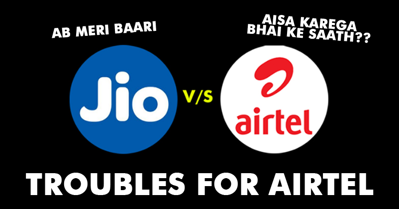 Victory For Jio! TRAI Blocks Airtel’s Misleading 4G Data Offers Due To Jio’s Complaint!