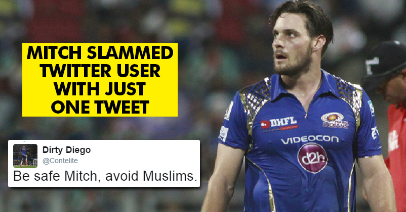 Twitter User Told Mitch To Stay Away From Muslims! The Cricketer Blasted At Him With Strong Tweets!