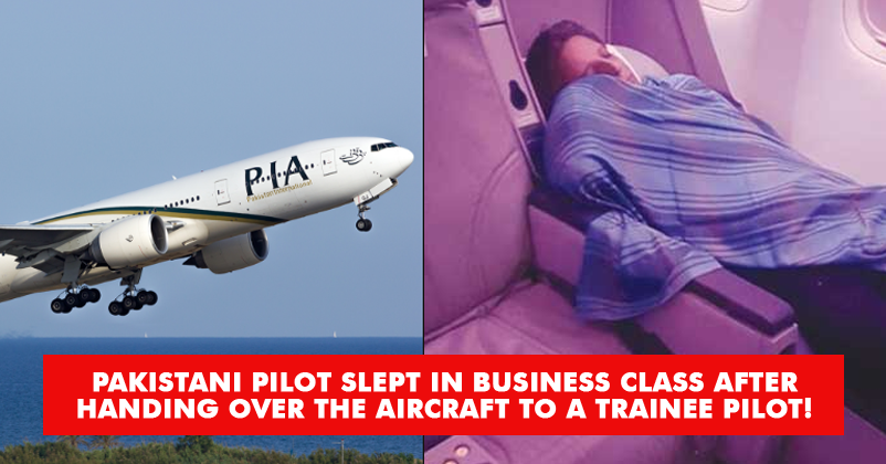 WTF! Senior Pilot Of Pakistani Airlines Sleeps In Flight & Puts 305 Passengers At Risk!