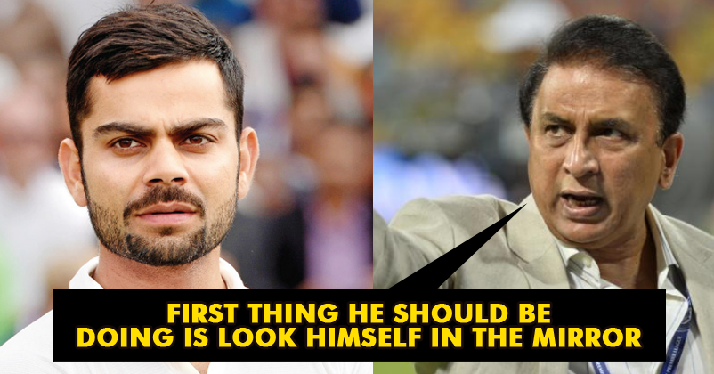 Sunil Gavaskar Slams Virat Kohli And Asks Him To Look In Mirror. Here's Why RVCJ Media