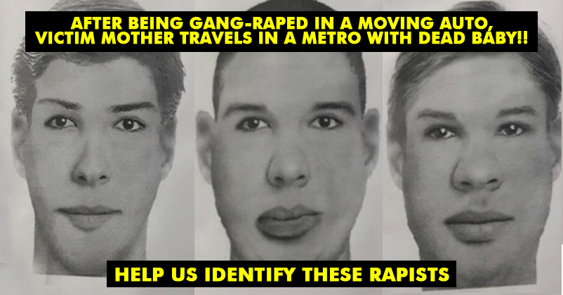 Police Released Sketches Of 3 Suspects Of Gurgaon Gang Rape Case! They Should Be Hanged To Death!