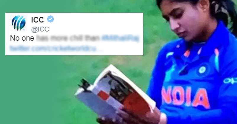 After Virat, Mithali Raj’s Pic Is Going Viral! After Seeing Her Coolness, Even ICC Tweeted This!
