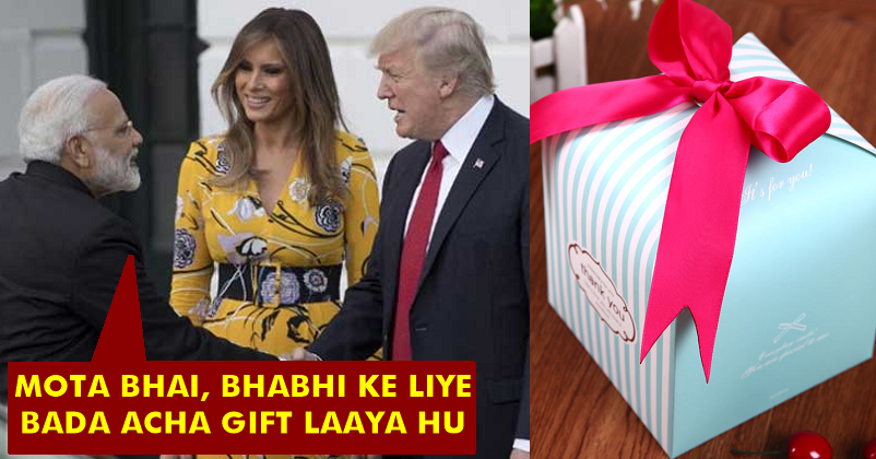 Here’s What PM Modi Gifted Donald Trump & Melania! You Too Will Appreciate His Choice Of Gift!