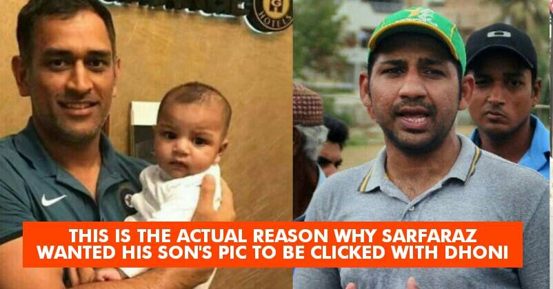 The Reason Why Sarfaraz Ahmed Wanted His Son To Be Clicked With Dhoni Will Make You Respect Him! RVCJ Media