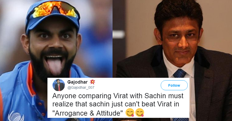 Twitter Slammed Kohli After Kumble Blamed Him! Check Out Furious Tweets! - RVCJ Media