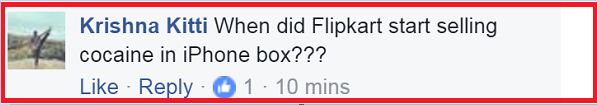 Customer Complained That Flipkart Sent Salt Instead Of iPhone 6! Trollers Say It's "Cocaine"! - RVCJ Media