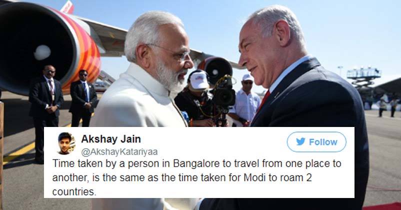 Twitterati Trolls Modi For Israel Visit, The Jokes Will Give You Perfect Laughter Dose For The Day RVCJ Media