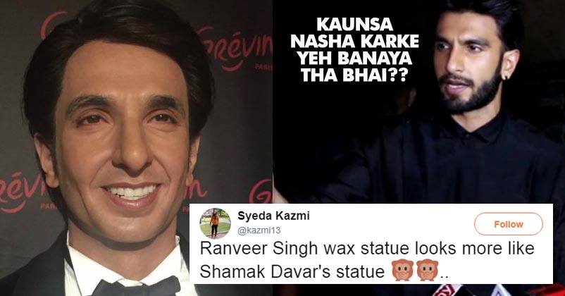 Museum Of Paris Launched Ranveer's Wax Statue! The Outcome Is Damn Funny & Twitter Has Cracked Up! RVCJ Media
