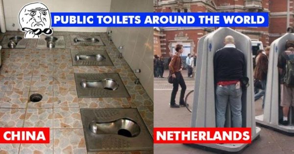 Public Toilets Of Different Countries Will Amaze You And Will Also Make