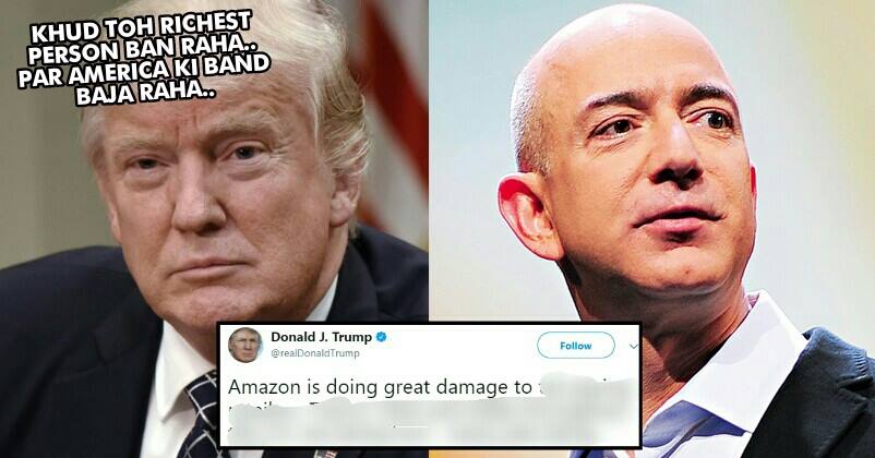 Donald Trump Criticises Amazon Owner Jeff Bezos For Job Losses In America RVCJ Media