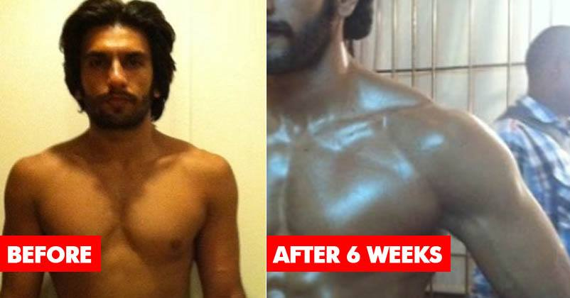 Ranveer Singh's 6 Week Transformation Is Something We Can't Even Imagine! Check It Out! RVCJ Media