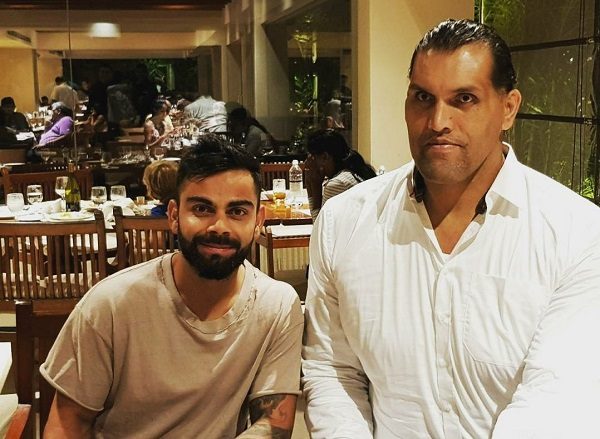 Rohit Sharma Trolled Kohli &Amp; Teammates After They Met The Great Khali! Trolling Level Is Awesome 2 Rohit Sharma Trolled Kohli & Teammates After They Met The Great Khali! Trolling Level Is Awesome - RVCJ Media