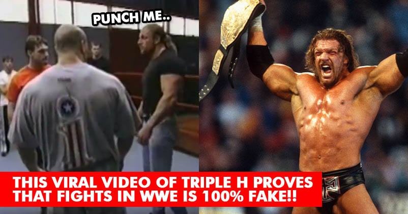 This Video Of Triple H Proves That WWE Is Purely Fake! Watch & Decide Yourself RVCJ Media