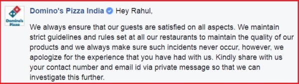 Man Found Insects Inside Domino’s Oregano Packet &Amp; Posted Video On Facebook! Domino’s Apologised 4 Man Found Insects Inside Domino’s Oregano Packet & Posted Video On Facebook! Domino’s Apologised - RVCJ Media