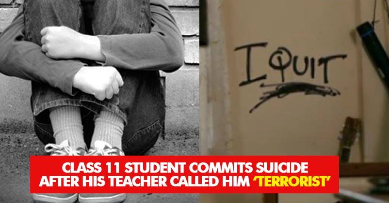 Class 11 Muslim Boy Tried To End Life After Teachers & Principal Humiliated & Called Him Terrorist RVCJ Media