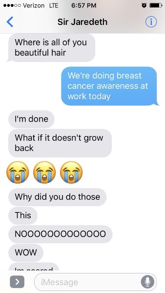 Naughty Girl Played Bald Prank On Boyfriend. Everyone Is Loving Their Whatsapp Convo 5 Naughty Girl Played Bald Prank On Boyfriend. Everyone Is Loving Their Whatsapp Convo - RVCJ Media