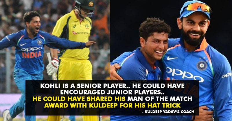 Kohli Must Have Shared Man Of The Match Award With Kuldeep Yadav, Says Kuldeep’s Coach RVCJ Media