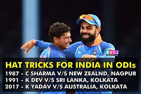 Kuldeep Yadav Does A Hat-Trick! Watch Video & See How Kohli Reacted! - RVCJ Media