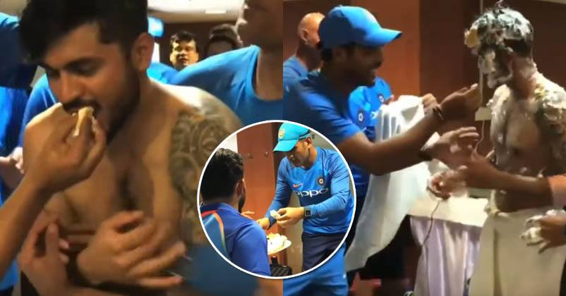 Team India Celebrates Manish Pandey's Birthday In Style. Dhoni's Actions Can't Be Missed RVCJ Media