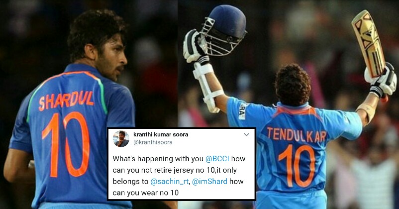 tendulkar shirt number