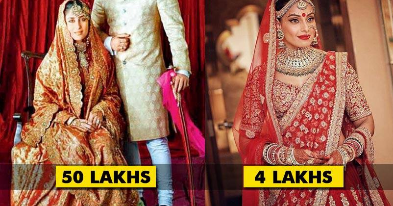 8 Most Expensive Wedding Outfits Worn By Bollywood Actresses On Their Wedding Day RVCJ Media