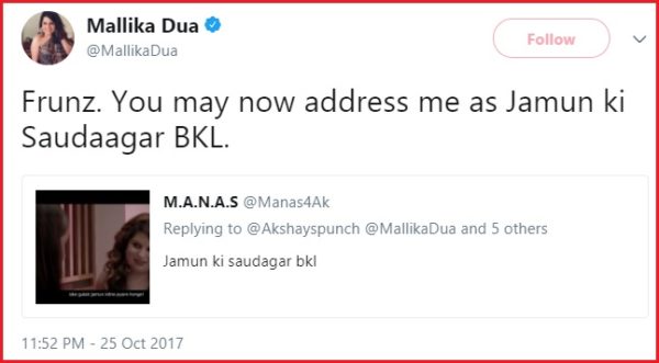 People Trolled Mallika &Amp; Vinod Dua For Slamming Akshay. She Gave It Back To Trollers In Her Style 6 People Trolled Mallika & Vinod Dua For Slamming Akshay. She Gave It Back To Trollers In Her Style - RVCJ Media