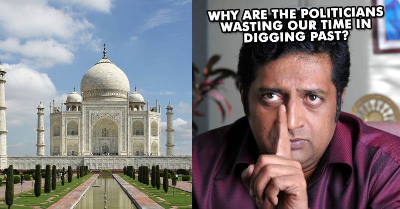 Prakash Raj Asked “Why Are Politicians Wasting Our Time” In Digging History. Twitter Reacted RVCJ Media