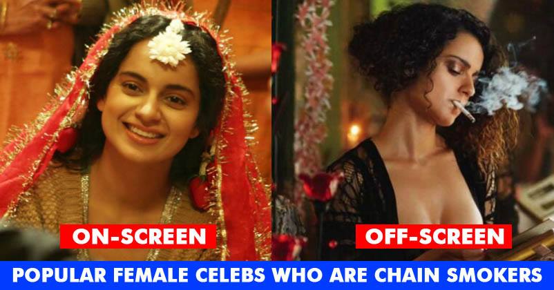 These Bollywood Actresses Are Chain Smokers. How Many Did You Know? RVCJ Media