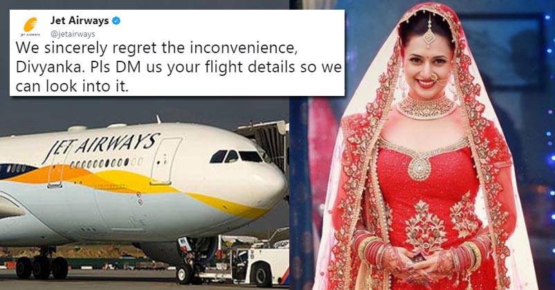 Divyanka Tripathi Lashes Out At Jet Airways For Flight Delays. Gets Apology RVCJ Media