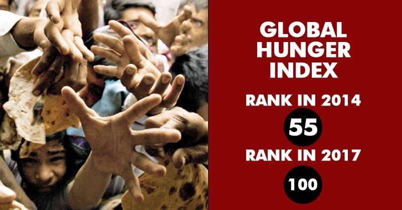 Global Hunger Index: India Ranks 100 Among 119 Countries, Down 45 Positions Since 2014 RVCJ Media
