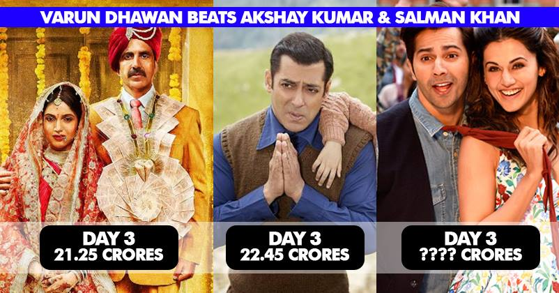 Judwaa 2 – First Weekend Collections Are Out & Varun Has Beaten Akshay & Salman RVCJ Media