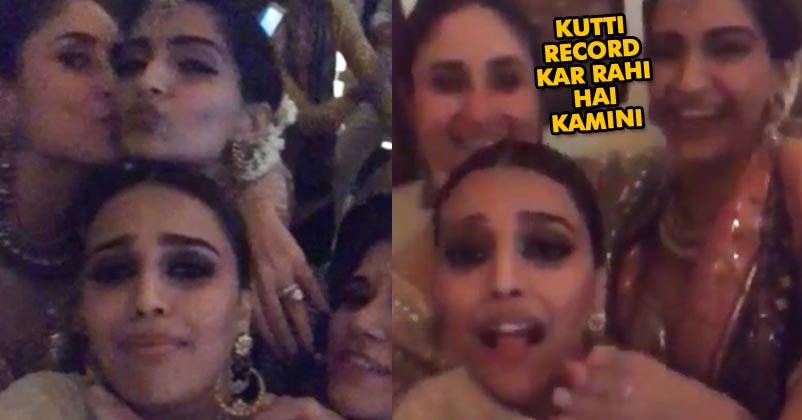 Sonam & Kareena Posed For Selfie But Swara Recorded Video. Sonam’s Reaction Is Like Any Bestie RVCJ Media
