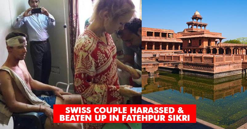 Swiss Couple Stalked, Harassed & Beaten Up By Youths In Agra. Sushma Asked Report From Yogi Govt RVCJ Media